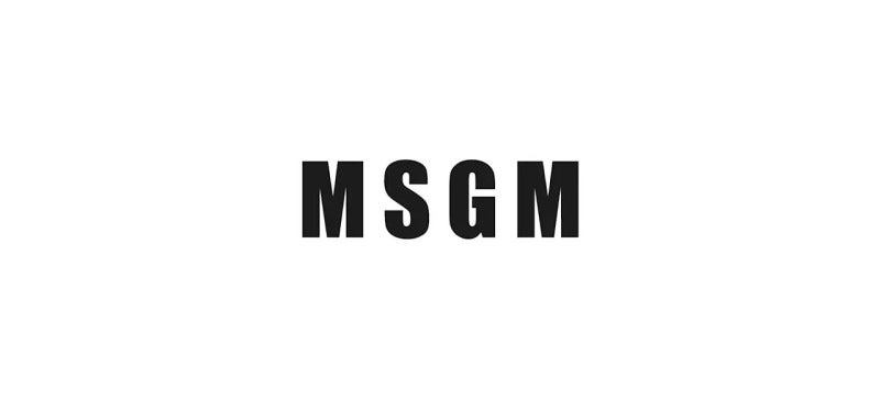 MSGM/男女共に大人気ブランド！