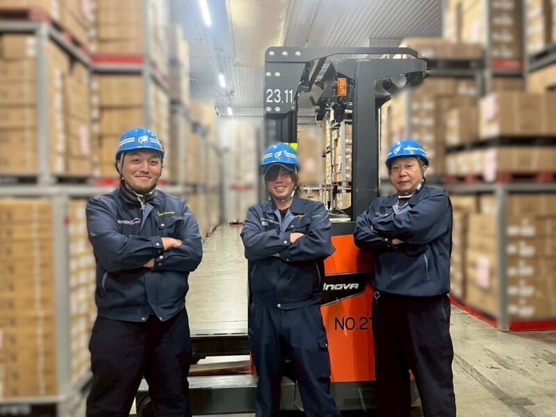 ＜正社員＞大手食品物流センターにてリーチリフト業務(軽作業・物流,大阪市住之江区)のイメージ画像