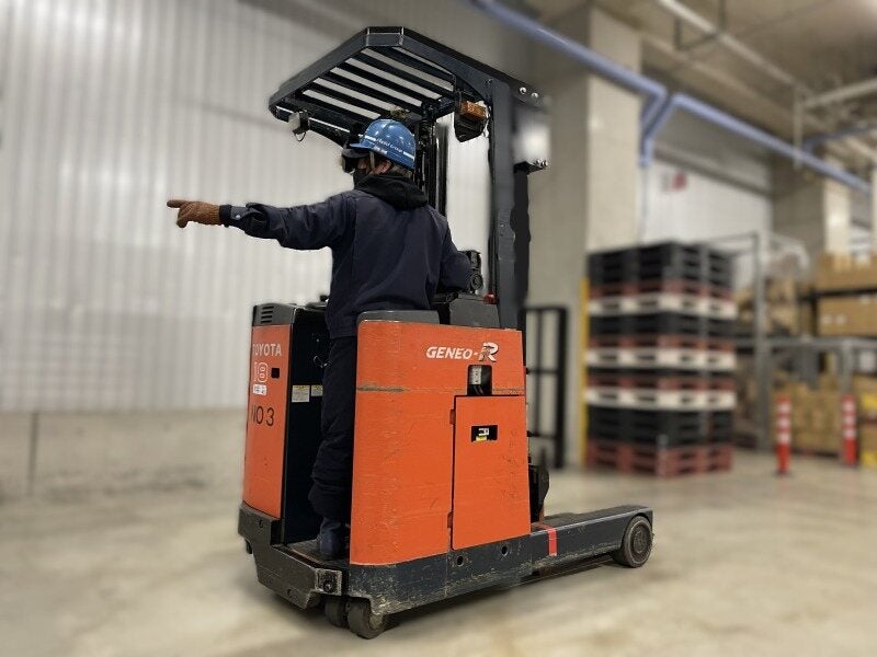 ＼高時給／人気の冷房完備×日勤帯◎リーチリフト作業(軽作業・物流,糟屋郡粕屋町)のイメージ画像