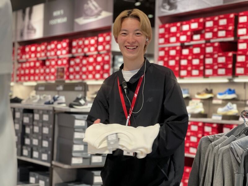 【あの”NewBalance”で働こう】未経験OKでノルマなし/お洒落OK(販売,越谷市)のイメージ画像