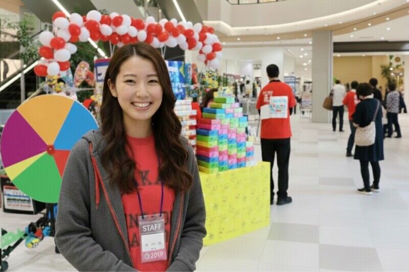 未経験OKのイベントスタッフ★週休3日で月27万♪Wワーク歓迎★(イベント,浜松市中央区)のイメージ画像