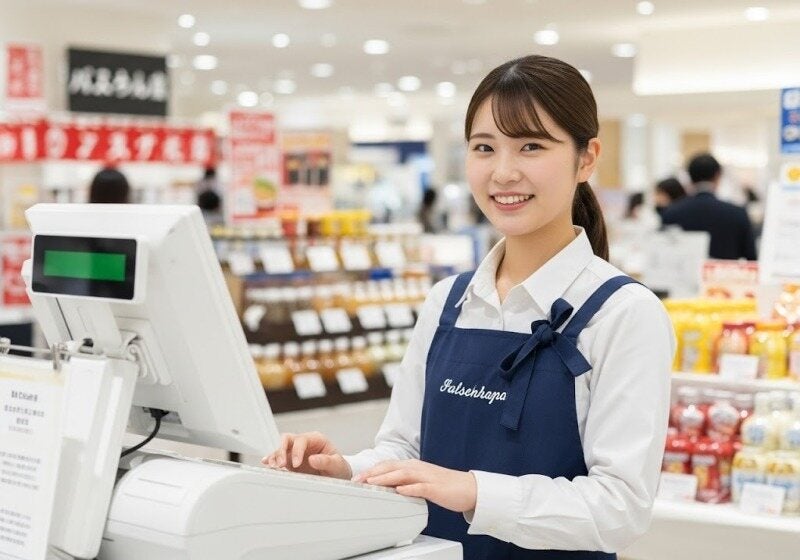 JR高槻すぐ◎週3～×百貨店レジだけバイト★自動釣りレジで安心(販売,高槻市)のイメージ画像