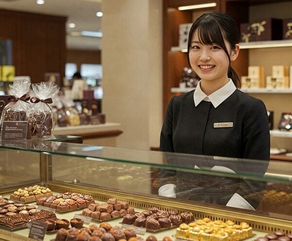 【扶養枠】週2～3日♪主婦さん活躍中！チョコレート販売(販売,和歌山市)のイメージ画像
