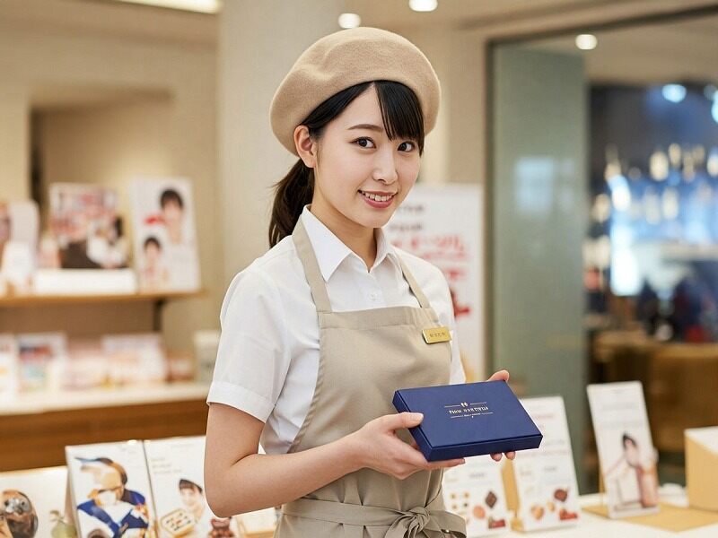 お菓子屋さんの販売staff♪高時給1550円×マンツーマン指導あり(販売,京都市下京区)のイメージ画像