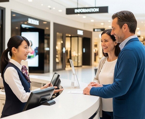 【免税カウンター】松坂屋◆英語・中国語活かす♪受付サポート(オフィス,名古屋市中区)のイメージ画像