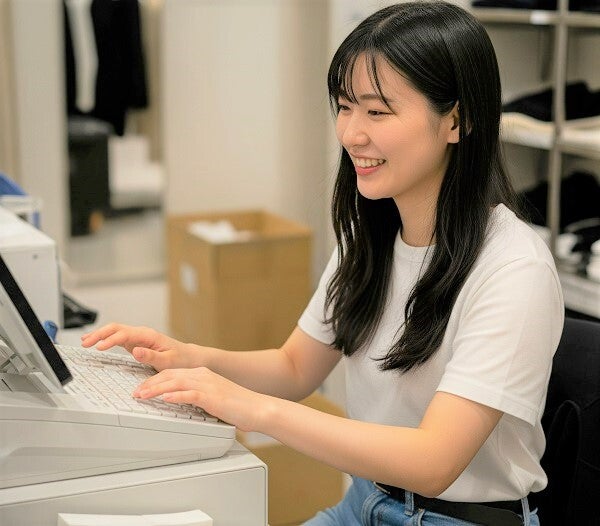 夕方から3.5h♪接客・TELナシ【レジ専任×座って作業】裏方レジ(販売,千代田区)のイメージ画像