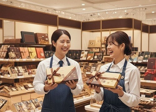 バ先も友達とシェアOK♪バレンタイン販売staff＠京都エリア(イベント,京都市下京区)のイメージ画像