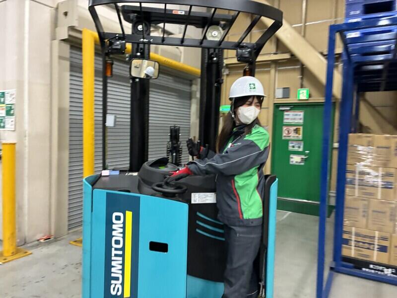 【安定企業で働く】フォークリフトオペレーター！未経験大歓迎(軽作業・物流,北葛飾郡杉戸町)のイメージ画像