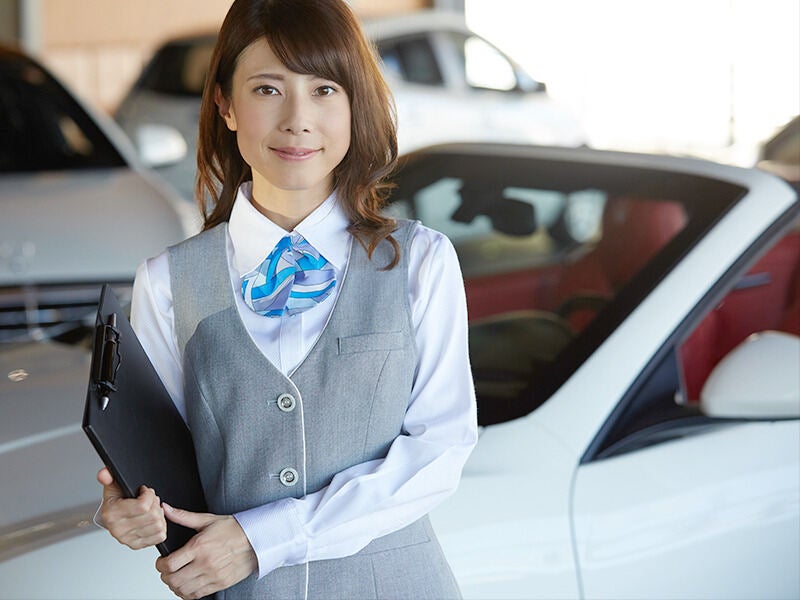 残業少なめ！笑顔で"いらっしゃいませ"カーディーラでの受付♪(オフィス,太田市)のイメージ画像