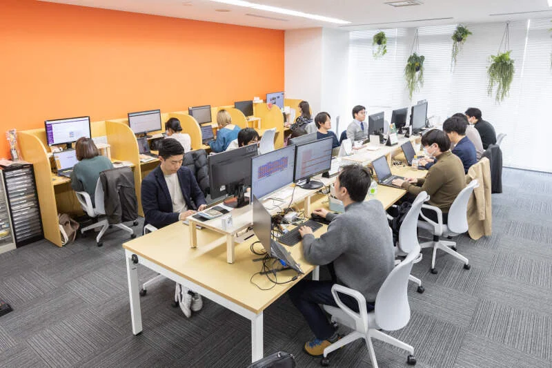 社内風景です◎