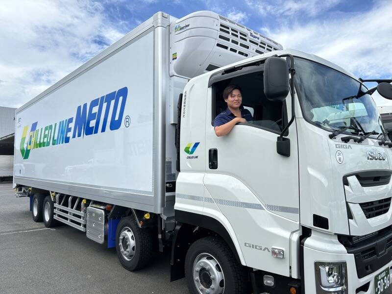 [4t食品配送/中型]80拠点の安定企業/手積みほぼなし/入社祝11万(軽作業・物流,横浜市金沢区)のイメージ画像