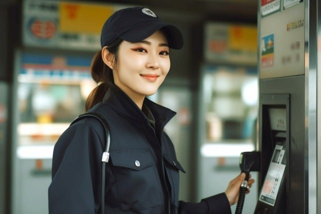 【急募！】高時給/ガソリンスタンドの給油スタッフ｜週３～OK！(サービス,福岡市中央区)のイメージ画像