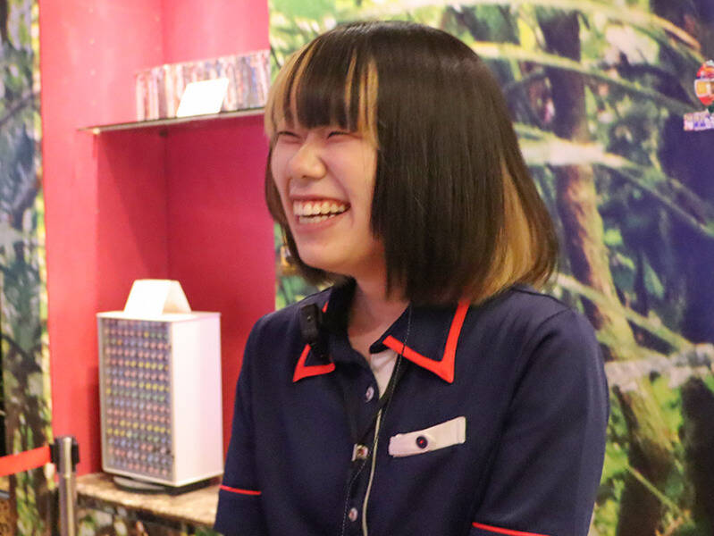 髪色自由！ネイルOK！個性が活かせるバイト◎短時間OK！／接客(サービス,熊本市中央区)のイメージ画像