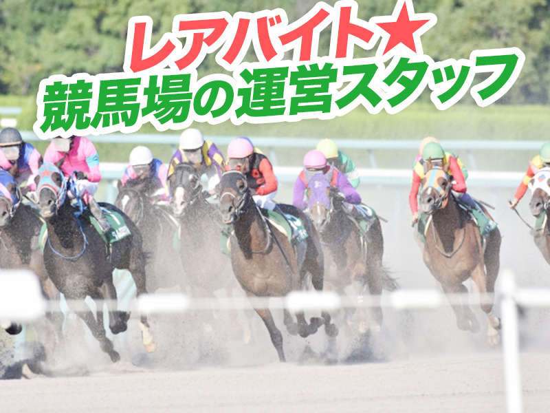 時給1400円！【名古屋競馬場】騎手が使う帽子やムチの準備♪(イベント,弥富市)のイメージ画像