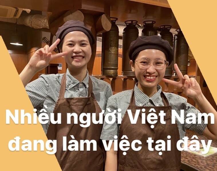 語学学校に通うベトナム人活躍中！