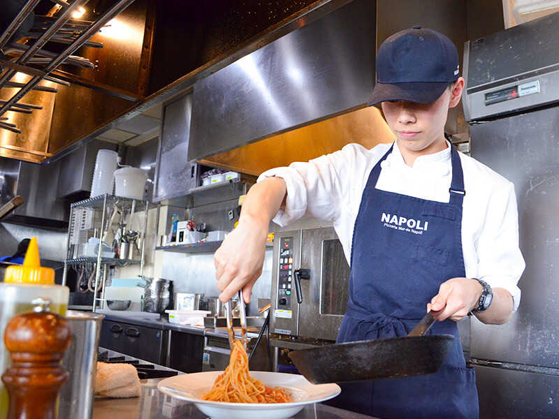 未経験から横浜でナポリ留学！得意料理はイタリアン♪週2日4Ｈ～(フード・飲食,横浜市神奈川区)のイメージ画像
