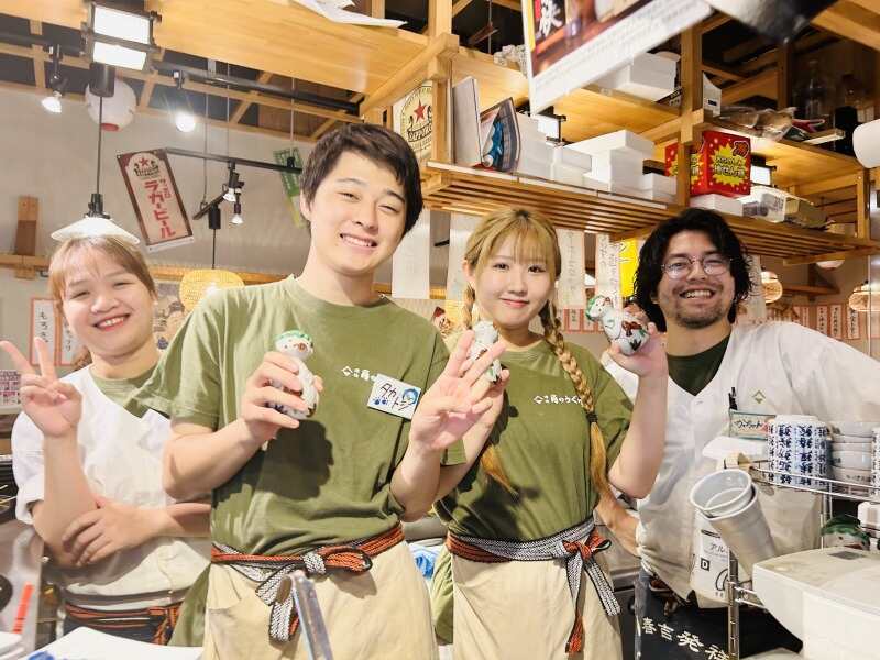 ＜髪色,ネイル,ピアスOK＞友達出来る◎シフトの融通◎まかない◎(フード・飲食,福岡市中央区)のイメージ画像