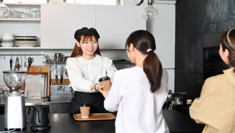 復活【長期案件】車通勤OK★カフェでの接客、調理補助、レジ打ち(フード・飲食,習志野市)のイメージ画像