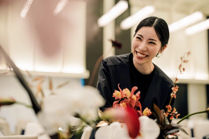 【週3日～】ブライダルなどのフラワー制作／未経験OK＆車通勤OK(サービス,下関市)のイメージ画像