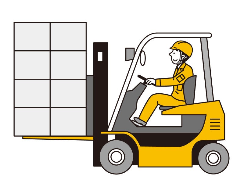 日払い可◎土日祝休み/車通勤OK/即日採用！フォークリフト(軽作業・物流,御所市)のイメージ画像