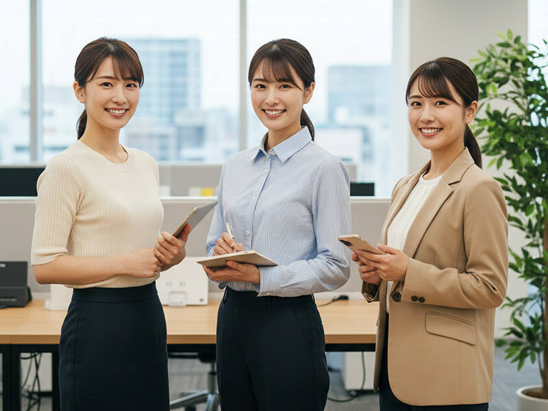 スキルアップに”トライ”★経験者仲間を求める管理部門です！(オフィス,千代田区)のイメージ画像