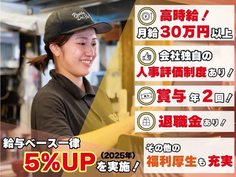 ホールスタッフ(フード・飲食,豊島区)のイメージ画像