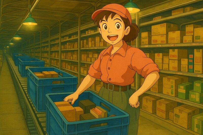 【時間相談OK/週3～OK//全額日払いOK】コンビニ商品のピッキング(軽作業・物流,岸和田市)のイメージ画像