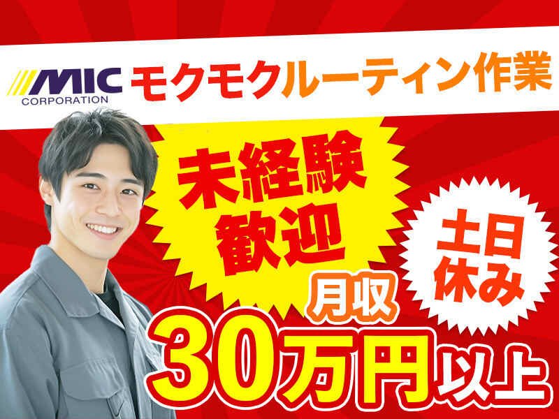 派遣先での正社員登用あり！【自動車窓ガラスの組付け】(工場・製造,佐野市)のイメージ画像
