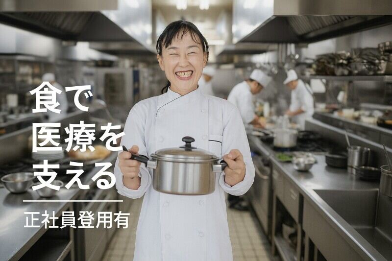 病院内の調理サポートスタッフ／正社員登用あり(フード・飲食,札幌市手稲区)のイメージ画像