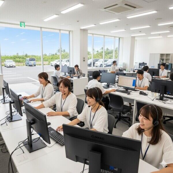 ＼正社員雇用前提／☆夜勤でガッツリ稼げる☆1日4時間～/週2日～(オフィス,沖縄市)のイメージ画像