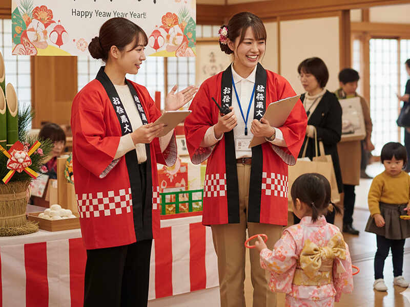 2026年1/1･2限定★大人気のお正月イベントでのお仕事(イベント,品川区)のイメージ画像