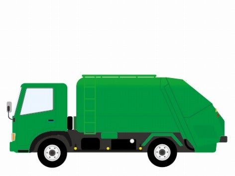 パッカー車での企業廃棄物の回収業務!