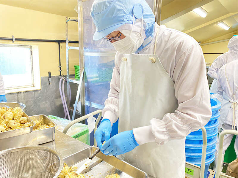 ≪玉子とうふなどの製造・検品≫2,30代の若手活躍中！賞与年2回(工場・製造,大阪市平野区)のイメージ画像