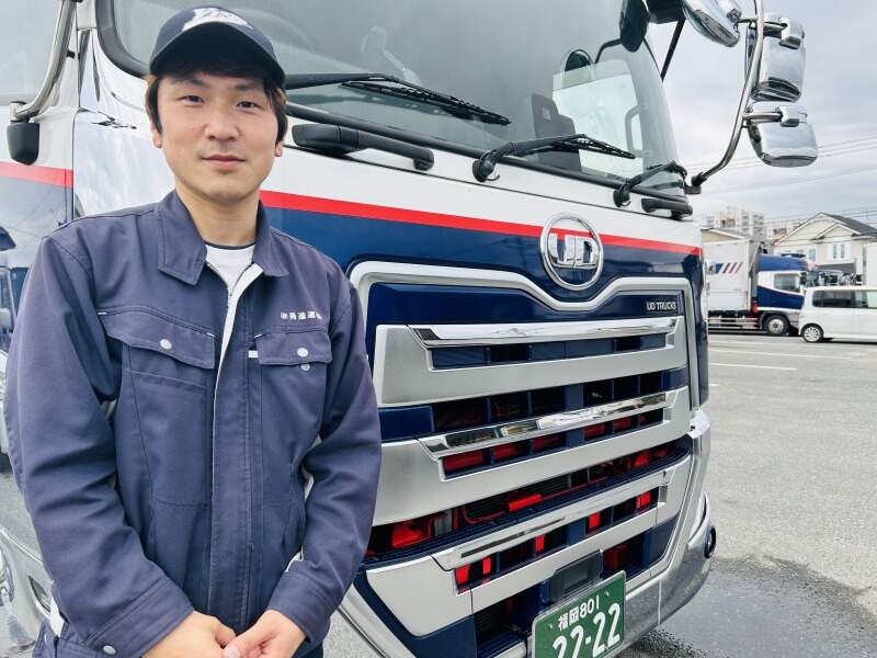 4tドライバー/青果市場から大手スーパーへ地場配送/週休2日