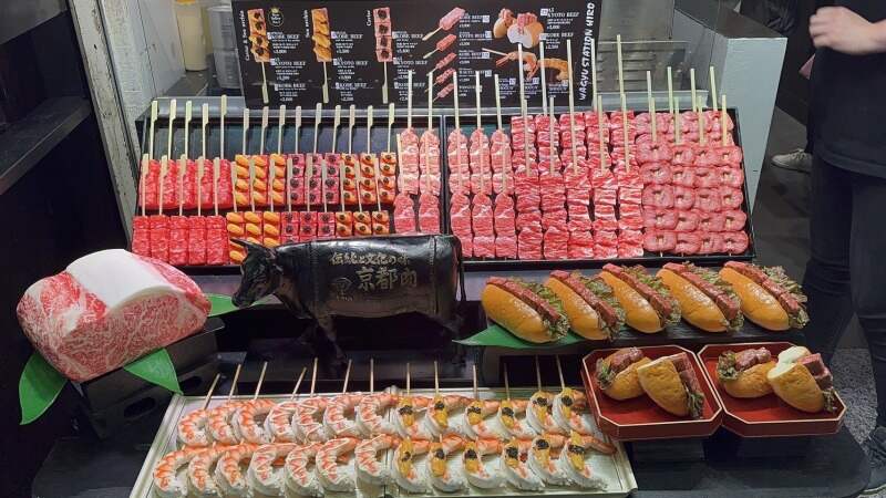 【昨年にNEW OPENしました】錦市場の中になる串焼き屋さん♪(販売,京都市中京区)のイメージ画像