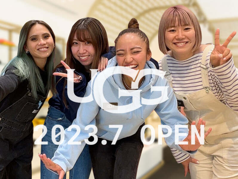 7月 UGG UGG 原宿・表参道エリア店 OPEN