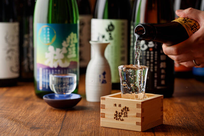 こだわりの日本酒が観光客の皆様にも大人気