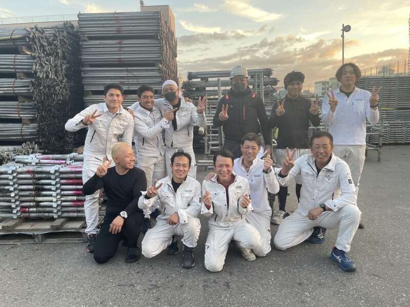 未経験歓迎｜月給32万～｜現場にて足場の組立解体｜社宅有｜松原(建築・土木,松原市)のイメージ画像