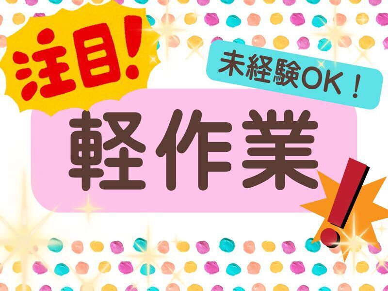 【未経験スタートOK♪】充実した教育体制だから安心◎＜検査＞(軽作業・物流,羽島市)のイメージ画像