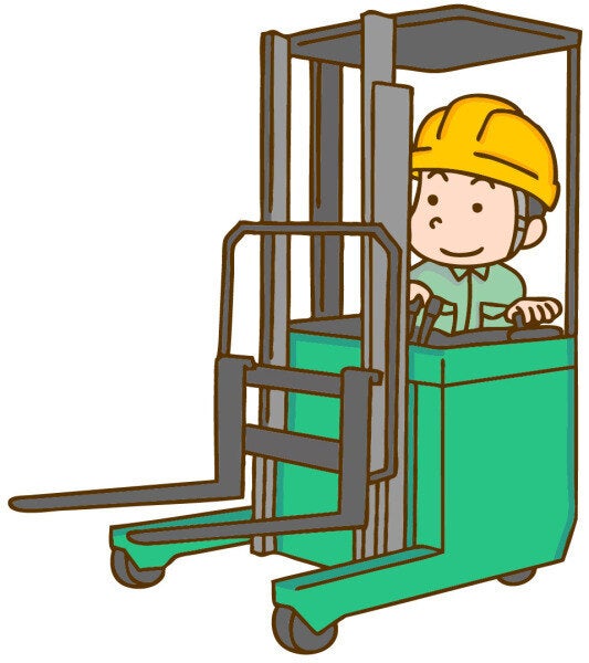 【時給1400円】週払いOK！フォークリフト(リーチ)で入出庫・検品(軽作業・物流,摂津市)のイメージ画像