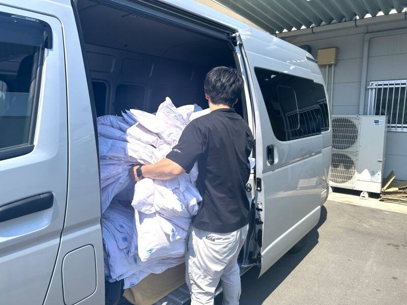 ルート配送/保育園へのお布団配送/土日祝休み/AT限定OK