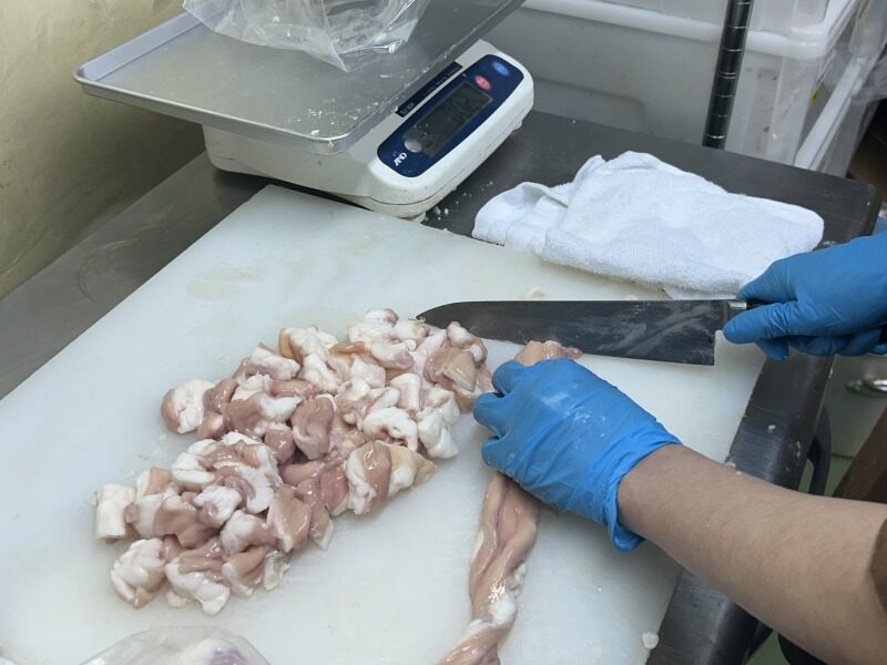 【精肉加工】モクモク作業好き必見！！未経験歓迎♪週2～OK(工場・製造,大阪市生野区)のイメージ画像