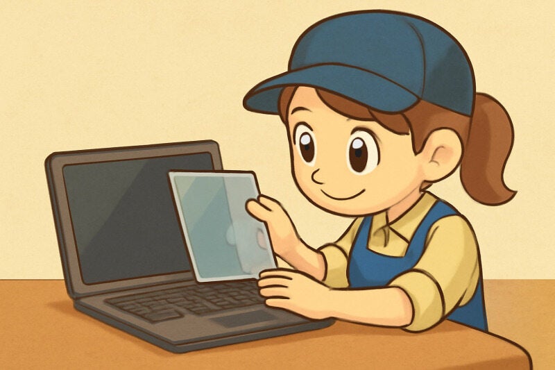 ＠1,250円★空調完備の倉庫でパソコンのフィルム貼り作業★(軽作業・物流,柏市)のイメージ画像