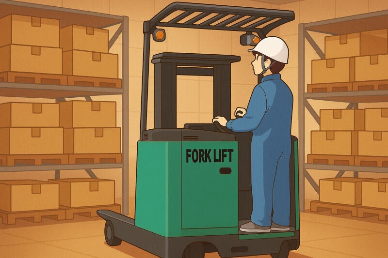 【＠1,390】リーチフォーク作業（コンビニ商品）交通費全額♪(軽作業・物流,野田市)のイメージ画像