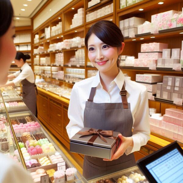 【デパ地下お菓子販売＆レジ】時給1500円♪交通費/日払い◎週4～(販売,守口市)のイメージ画像