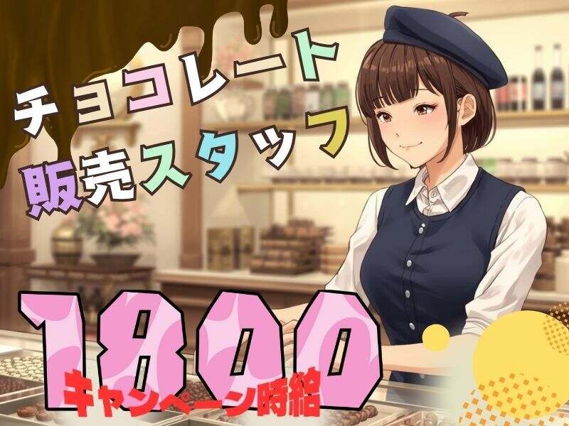 【催事・短期スタッフ】ガナッシュとトリュフ販売★時給1800円♪(販売,大田区)のイメージ画像
