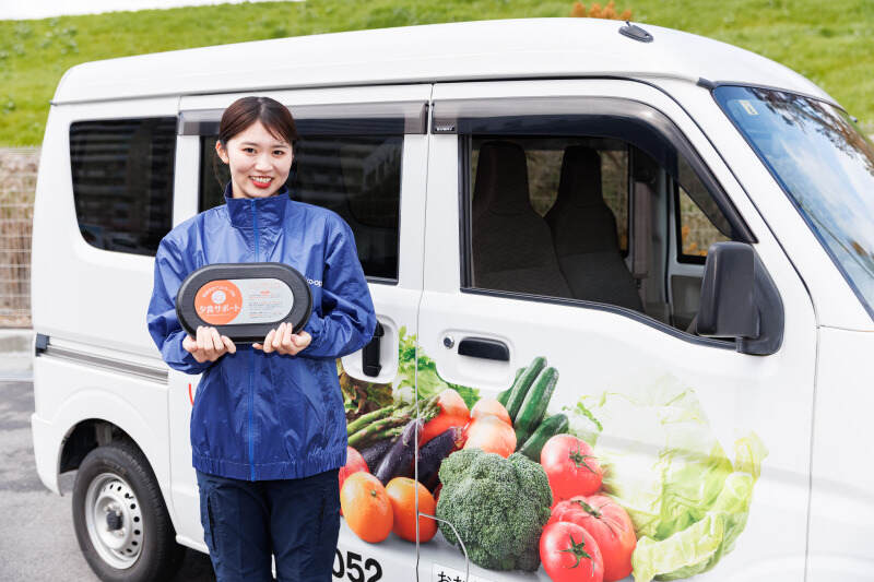 【AT限定ＯＫ】軽車両でお弁当をお届け！/固定ルートで安心(軽作業・物流,大阪市平野区)のイメージ画像