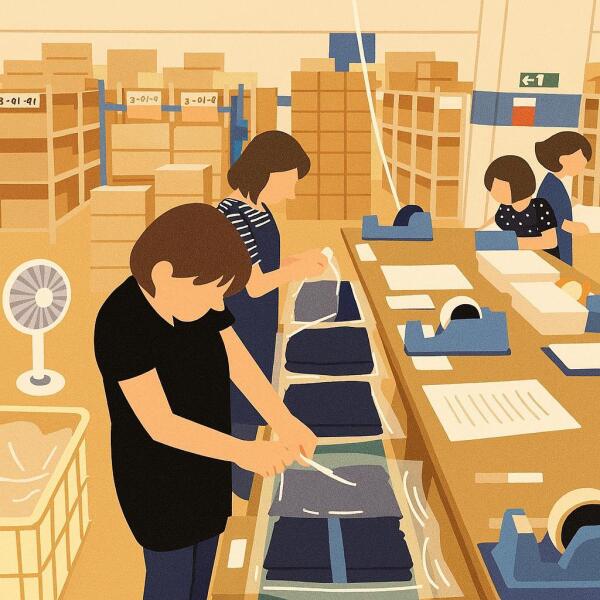 WEB面談OK◎EC商品の梱包・発送スタッフ(軽作業・物流,深谷市)のイメージ画像