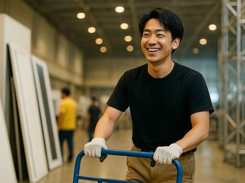 月34万円可/稼げる2交代/部品を運ぶお仕事/男性活躍中/NK-550(軽作業・物流,一宮市)のイメージ画像