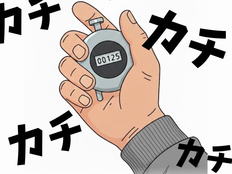 「今何人通った？」座りながらカウンターをカチカチするだけ。(イベント,平塚市)のイメージ画像